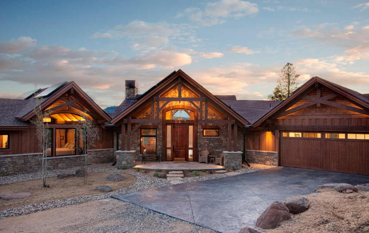 Twin Sisters Ranch - Colorado Timberframe