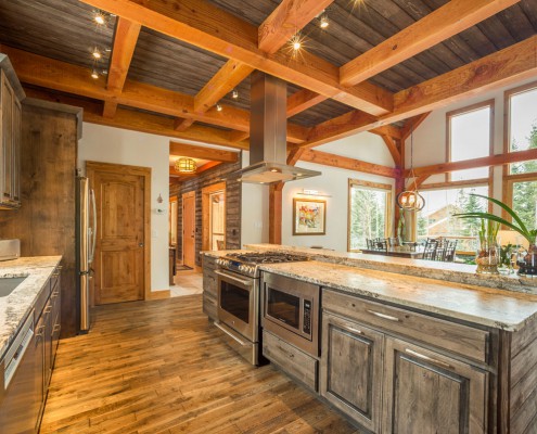 Elk Thistle timber frame kitchen 4