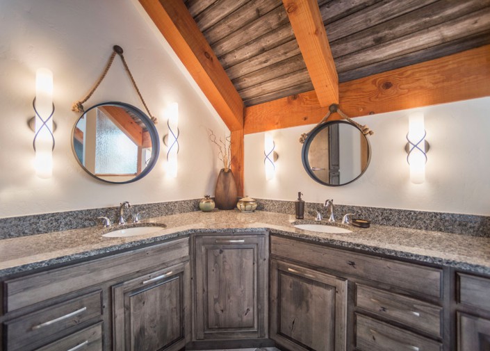 Elk Thistle timber frame bathroom