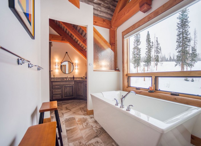 Elk Thistle timber frame bathroom 2