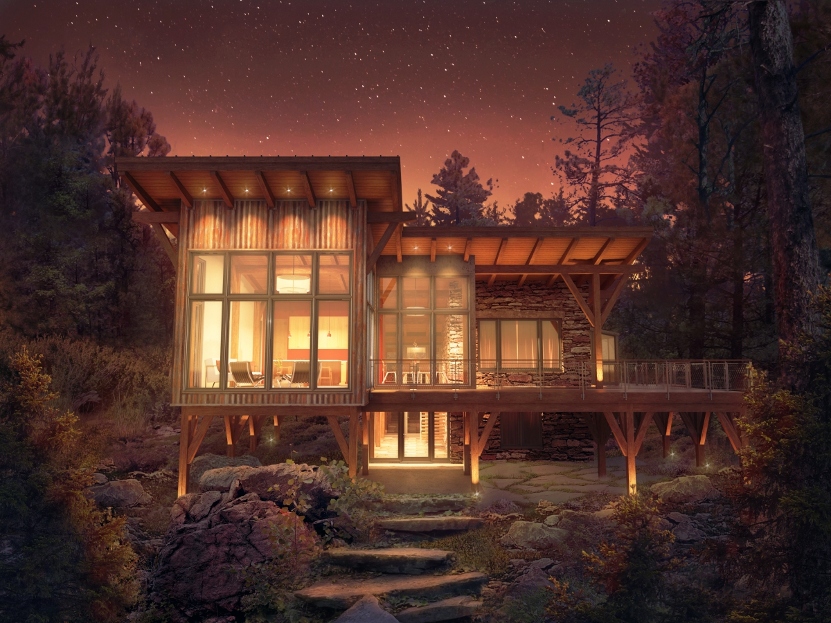 4 Common Elements Found in Mountain Modern Timber Frame Homes