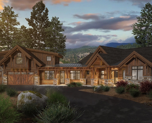 Colorado Timberframe-Sierra floor plan