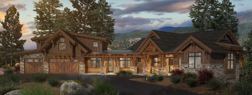 Colorado Timberframe-Sierra floor plan