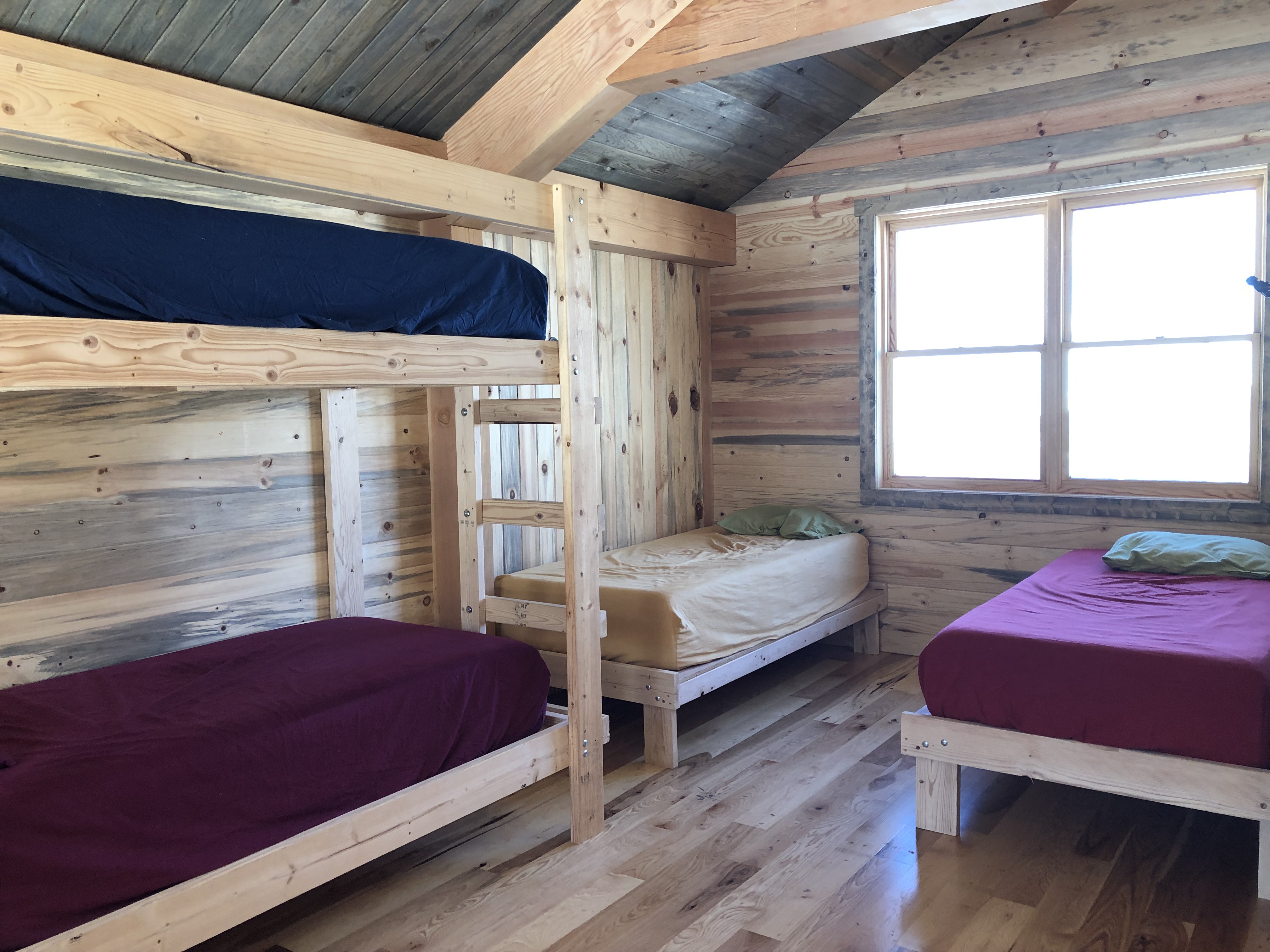 SistersCabinbunkroom Colorado Timberframe