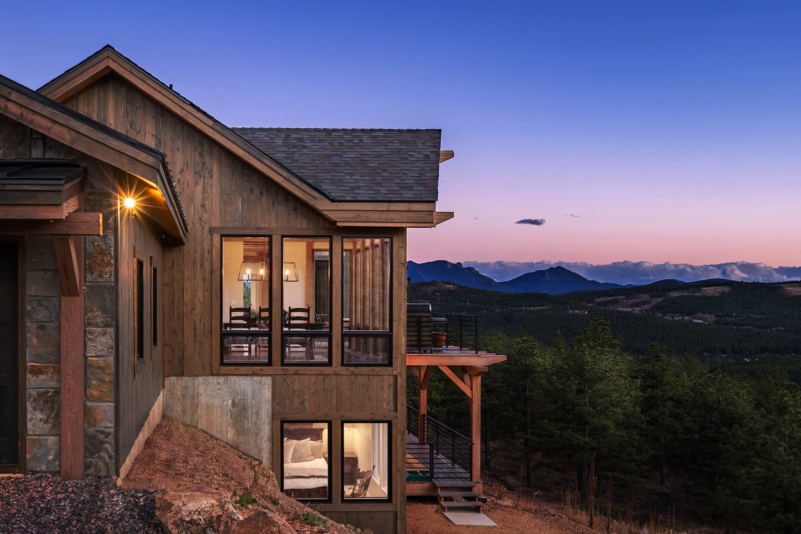 Caribou Ridge Colorado Timberframe