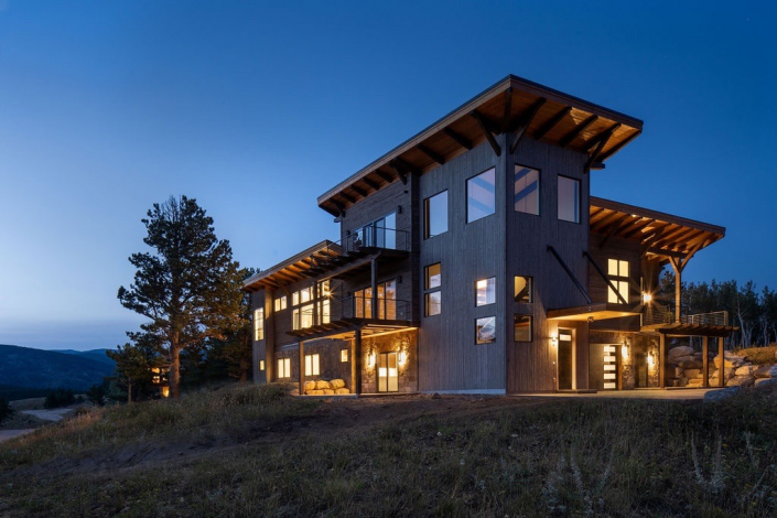 Colorado Timberframe Caribou Ridge lot 18 exterior