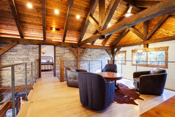 timber frame loft