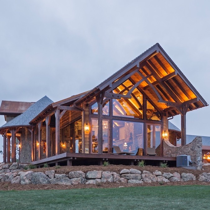 Lions Tale Ranch Colorado Timberframe